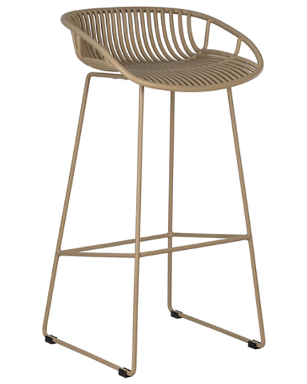 Стул барный DOBRIN FRANK, бежевый