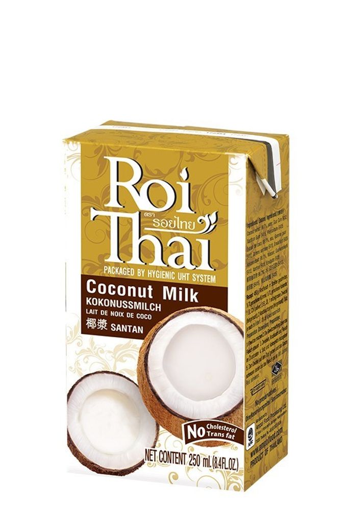 Кокосовое молоко Roi Thai Coconut Milk (70% мякоти) 250 мл