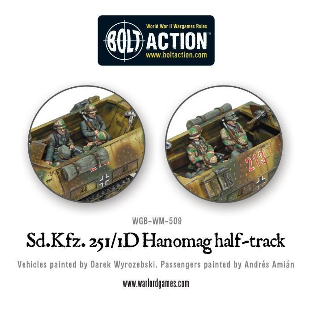 Sd.Kfz 251/1 Ausf D Hanomag