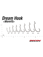 Крючок офсетный Decoy Worm 15 Dream Hook #2/0 (в упаковке 8 штук)