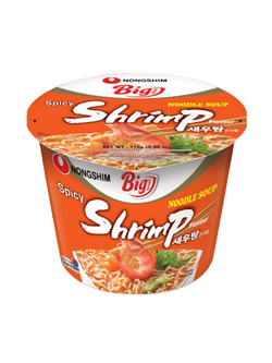 Лапша Nongshim Shrimp острая с креветками 115 г