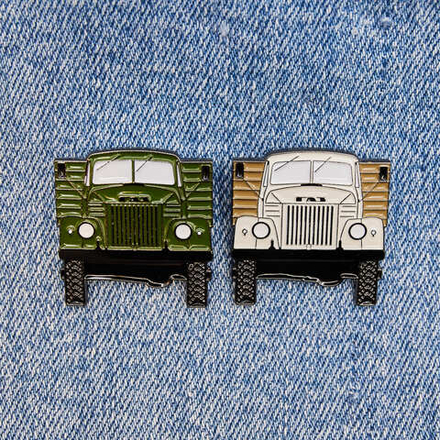 Значок автомобиль ГАЗ-51 (2 варианта)