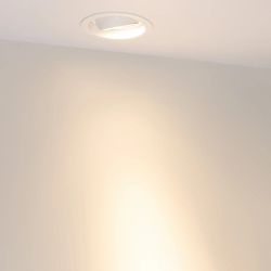 Светильник MS-VORTEX-BUILT-R110-20W Warm3000 (WH-WH, 20 deg, 230V) (Arlight, IP20 Металл, 5 лет) 056565