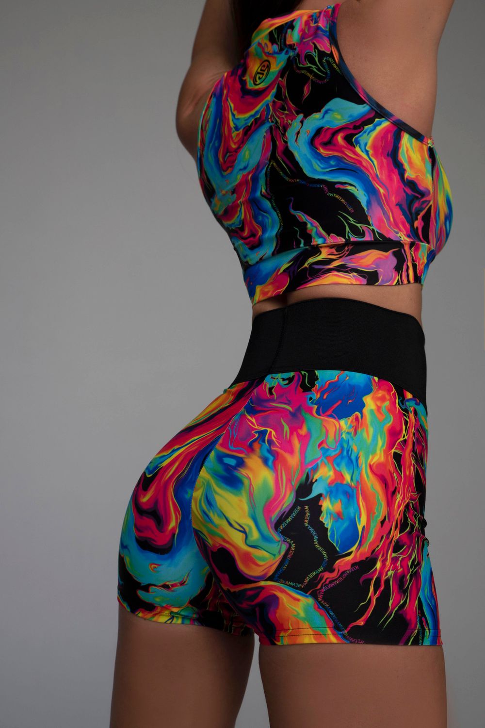 Шорты с поясом корсаж Galaxy