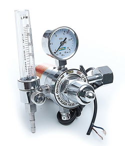 Регулятор расхода Ar/CO2 У30-АР40П-36 (с подогревателем)-латунь