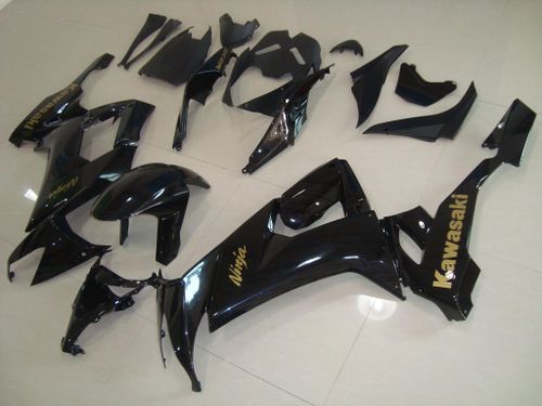 Комплект пластика для мотоцикла Kawasaki ZX-6R 09-12 Черный