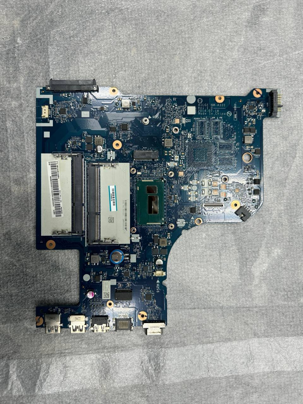 Материнская плата для ноутбука Lenovo G70-70 Laptop NM-A33 W8S Intel Core i3 4005U UMA (5B20H01119), оригинал