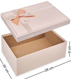 WF-176/3-B Коробка бол., пудровый