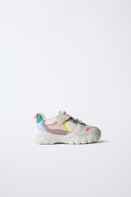 ZARA КРОССОВКИ, БЕЛЫЙ