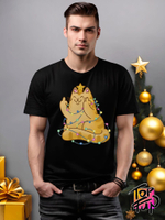 Футболка Котик гирлянда