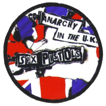 Нашивка Sex Pistols Anarchy In The U.K. круглая (037)