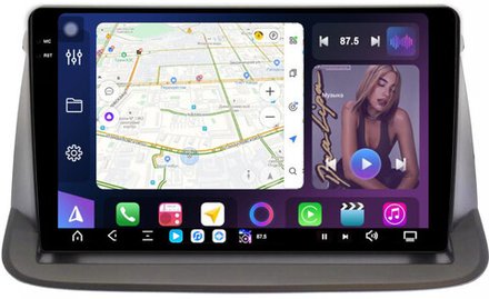 Магнитола для Honda Stepwgn 3 2005-2009 - FarCar XXL9-9605 монитор 9.5" 2K QLED на Android 13, TS20, 8+256Гб, CarPlay, 4G SIM-слот