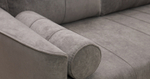 Лора диван-кровать (серо-коричневый)