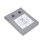 Набор наволочек из премиального сатина светло-серого цвета из коллекции essential, 50х70 см