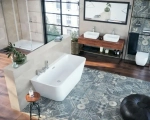 Ванна LUGANO акриловая отдельностоящая Ceruttispa (1700х750х580)