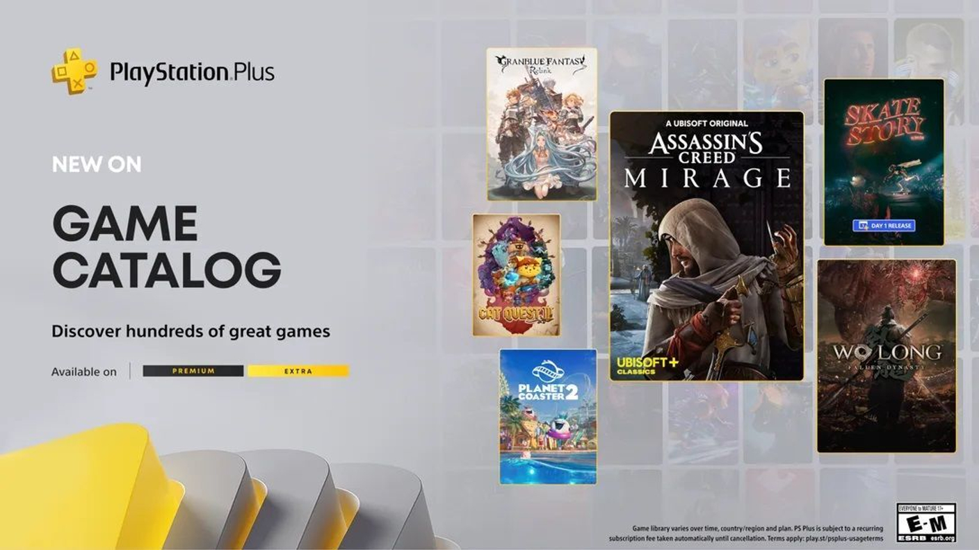 В декабре в PS Plus добавят Assassin’s Creed Mirage, Wo Long, Skate Story и ещё шесть игр