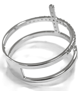 "Эстерелла" - ювелирное кольцо из серебра 925 пробы