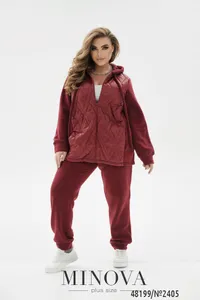 Костюм 2405-бордо Minova