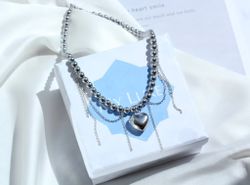 Колье Heart and Chains