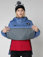 Анорак женский зимний Город Горький голубой