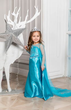 платье Эльзы Элегант в стиле холодное сердце