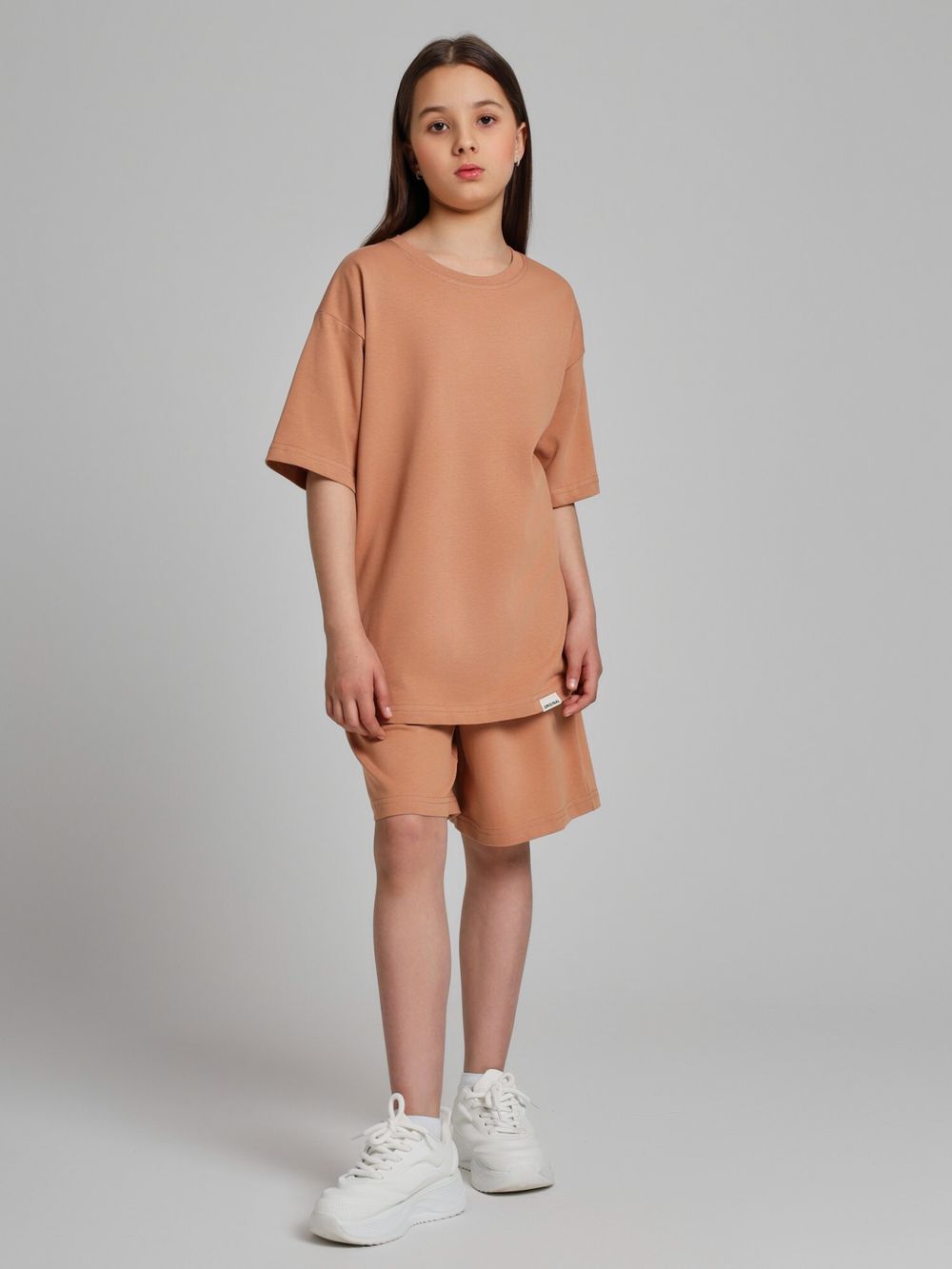 Костюм для девочки Азарт-1 Виотекс КОРИЧНЕВЫЙ