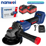 Аккумуляторная УШМ Nanwei с бесщеточным двигателем 20 В (125 мм) NW-A8132