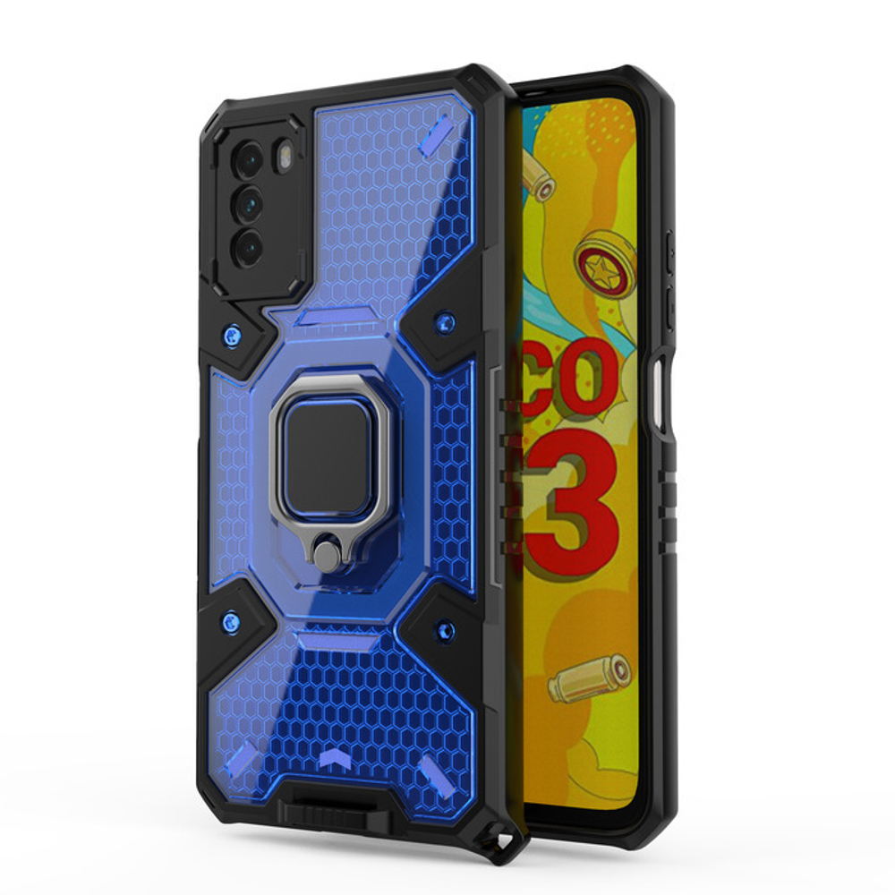 Противоударный чехол с Innovation Case с защитой камеры для Xiaomi Poco M3