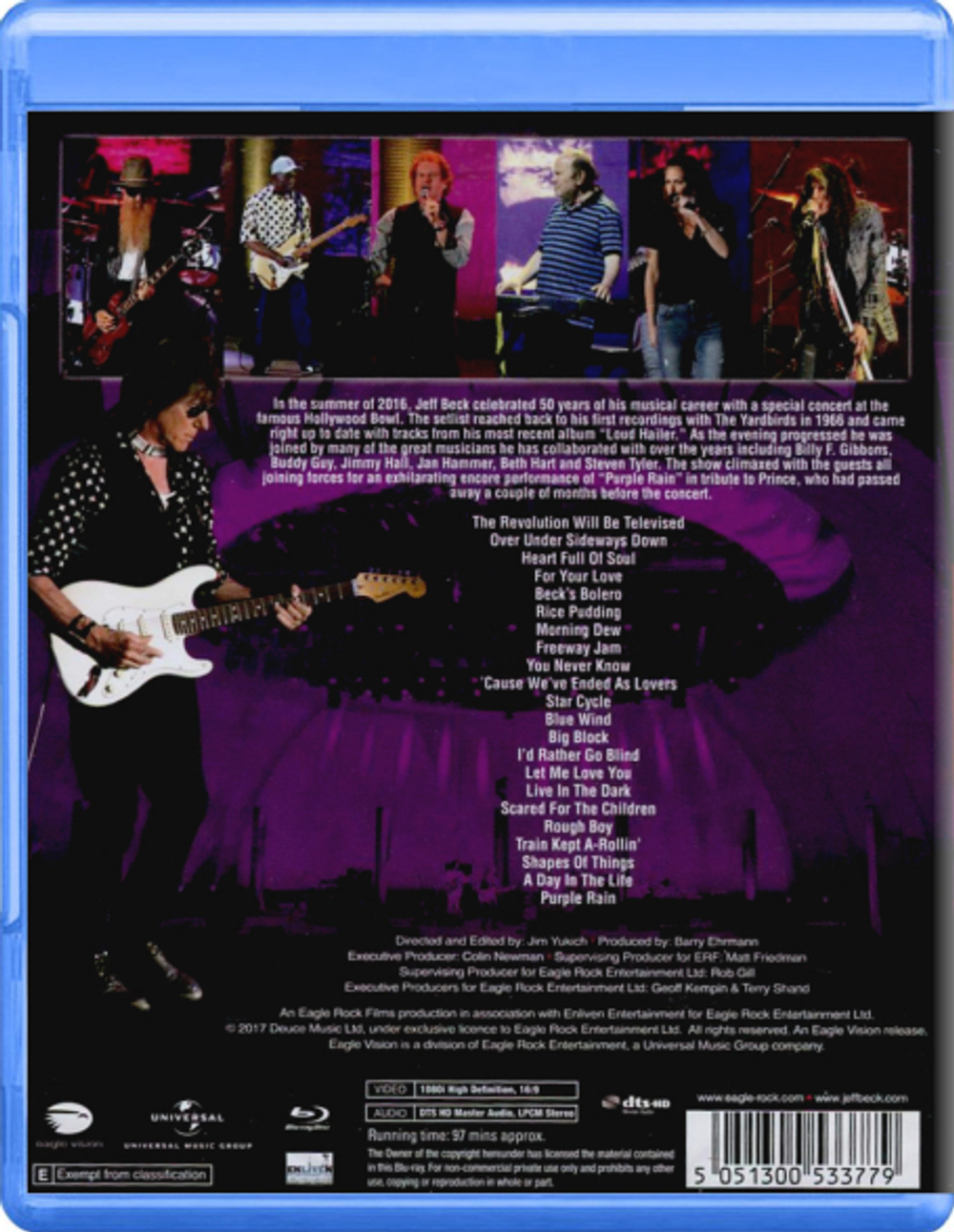 Jeff Beck / Live At The Hollywood Bowl (Blu-ray)