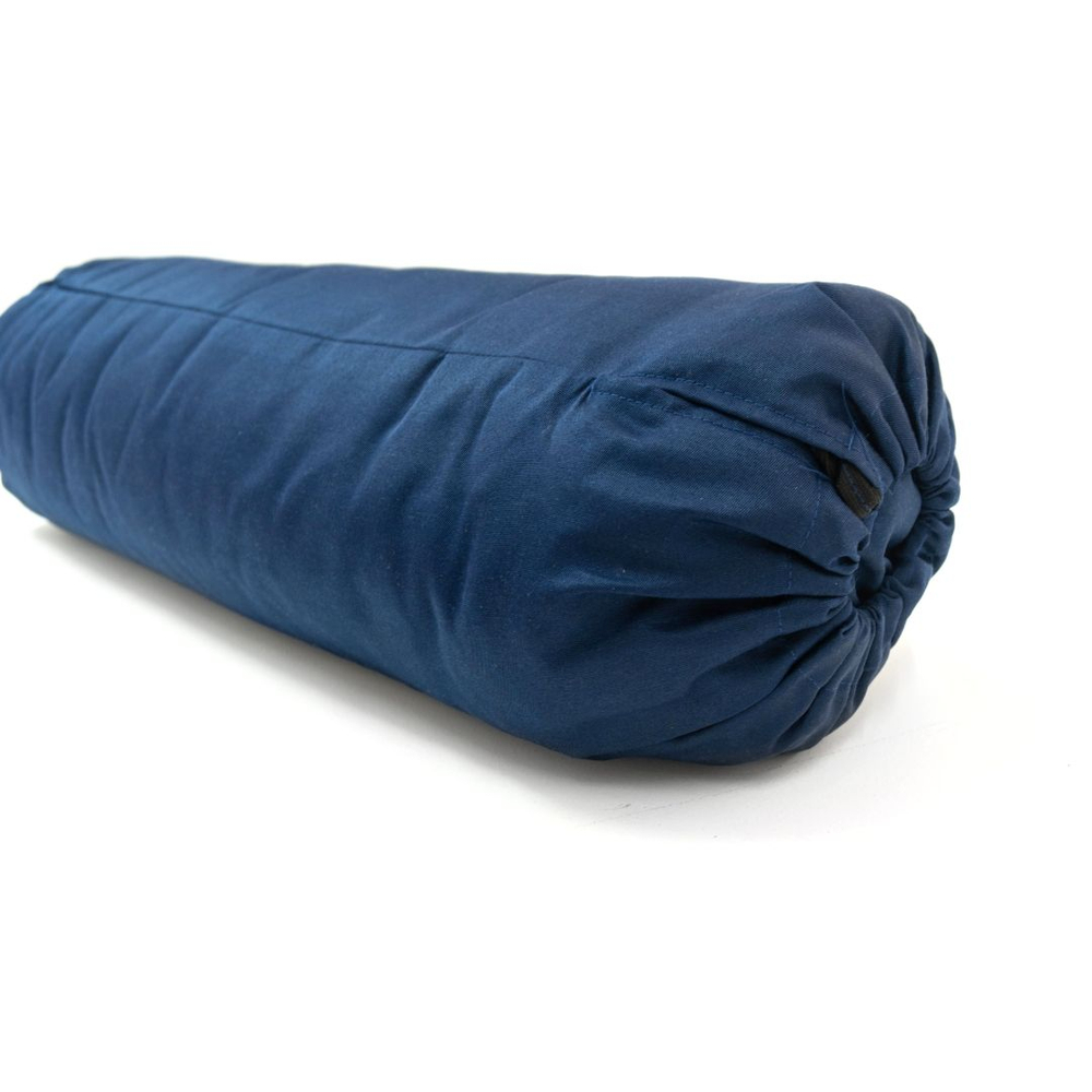 Болстер для йоги Айенгара шерстяной с хлопковым чехлом 75см Рамайога