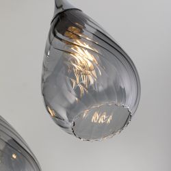 Светильник подвесной (подвес) Rivoli Lily 9122-203 3 х Е27 40 Вт модерн потолочный | Rivoli