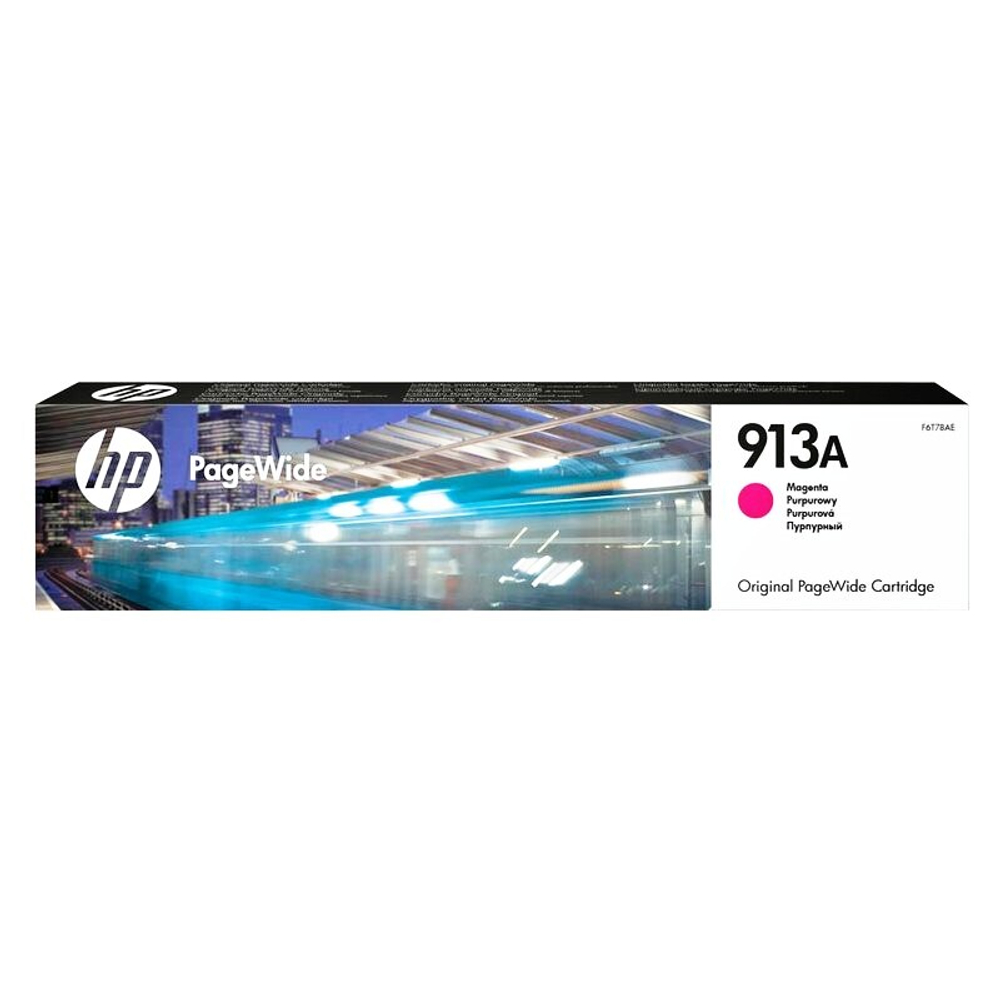 Картридж HP 913A (F6T78AE) для Pagewide Pro 352/377/452/477, Managed P55250/P57750 пурпурный (3k)