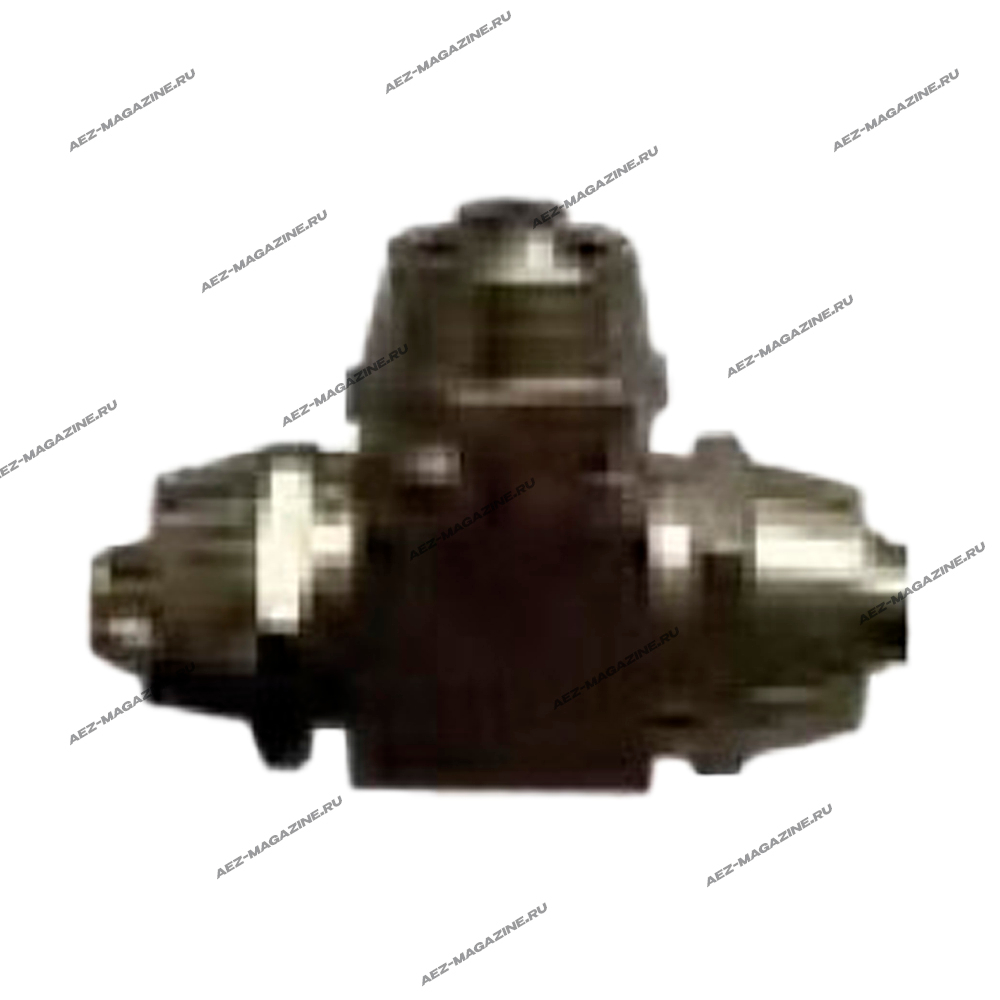 тройник-соединитель пластиковых трубок 8х8х8мм