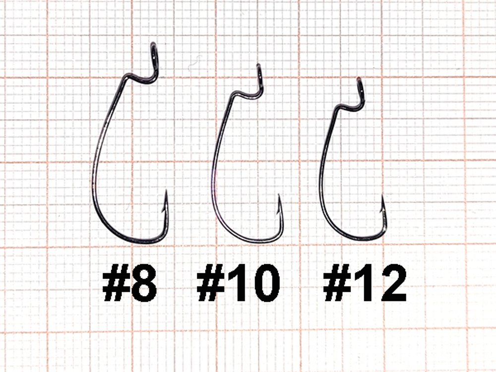 Крючок офсетный Hitfish Light Game Hook (7шт/уп)