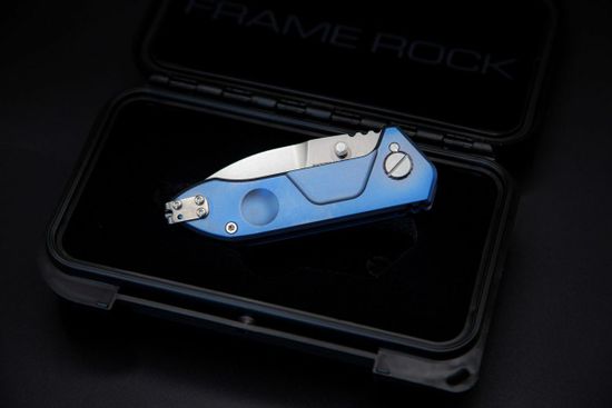 Нож Extrema Ratio Frame Rock  - сталь N690, рукоять синий титан