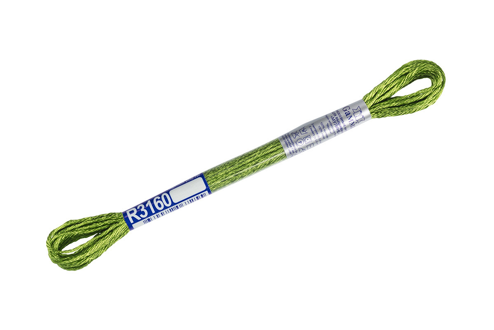 Мулине "Gamma", 8 м, 100% вискоза, №R3160