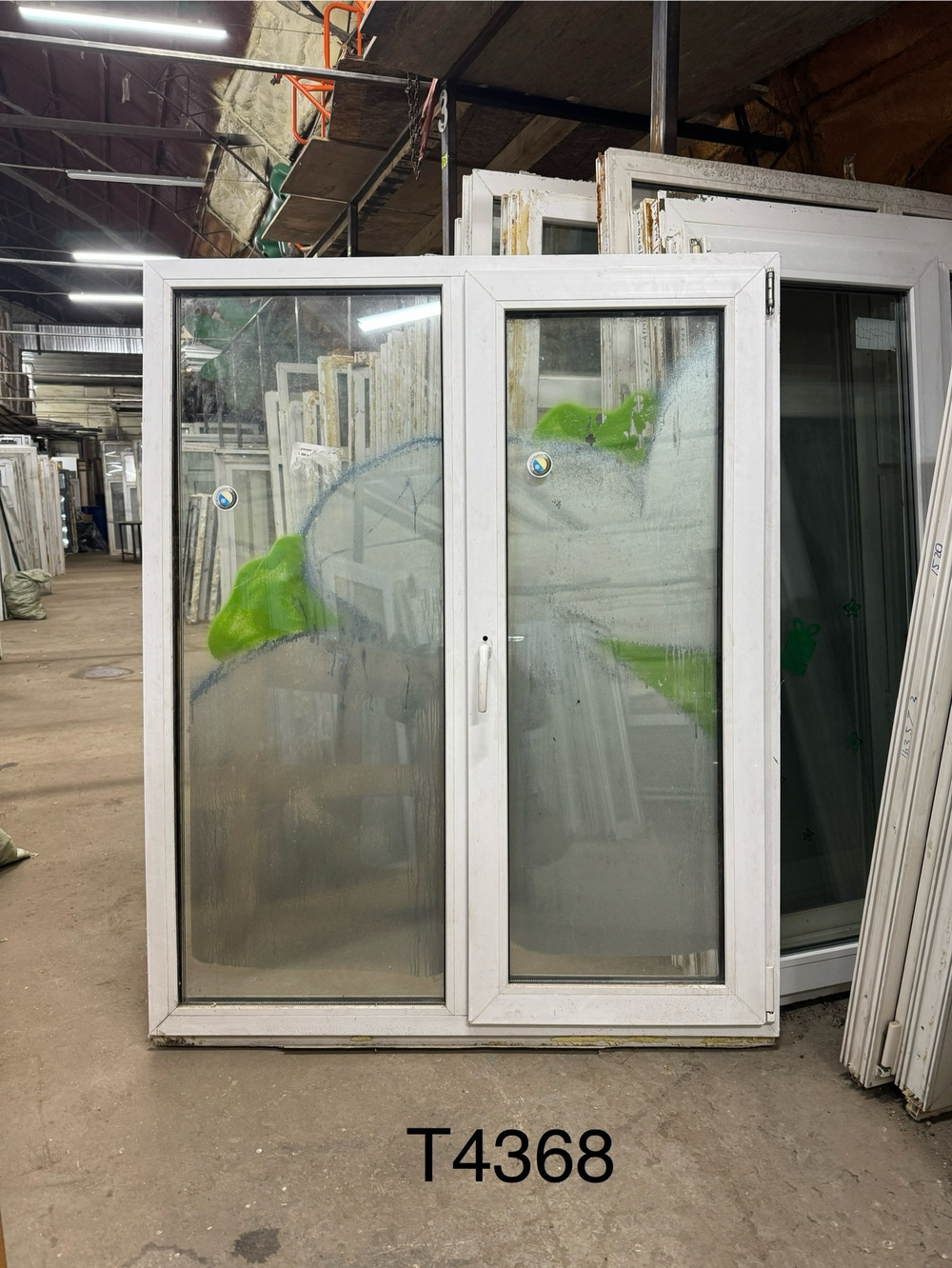 Окно Пластиковое Б/У 154(в) х 125(ш)