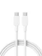 Кабель Anker 310 USB-C to USB-C Cable 60W  0,9m (white)