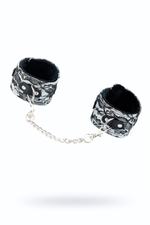 Кружевные поножи Marcus серебристые 46 см