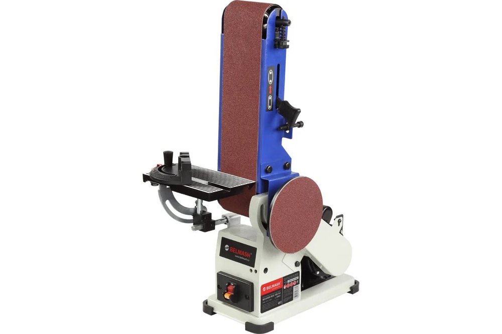 Станок шлифовальный ленточно-дисковый БЕЛМАШ BDG 100/152  400Вт,1420об/мин,150мм/915мм (S083A)
