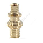 Муфта для PE-X труб аксиальная бронза Дн 20х16 переходная RAUTITAN PLATINUM RX Rehau 13777181001