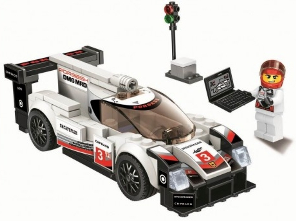 Конструктор Speeds Champion "Porsche 919 Hybrid" 169 деталей