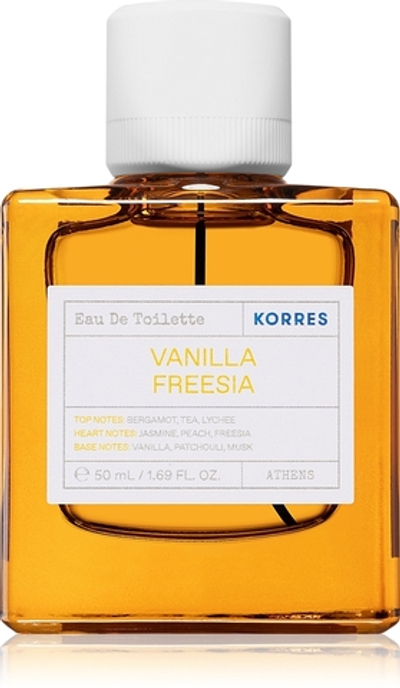 Korres Vanilla, Freesia & Lychee Туалетная вода для женщин
