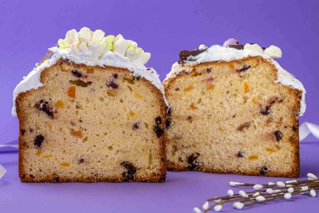 Авторский пасхальный кулич-творожный, 900 г