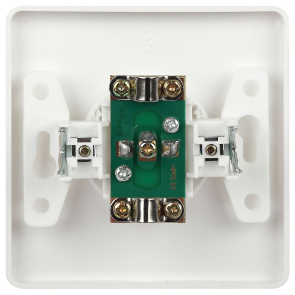 Розетка Intro Style 7-301-01 TV одиночная, IP20, СУ, белый | Intro