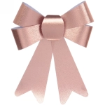 Бант на ёлку «Сказочные блики» (набор 2 шт), Розовое золото