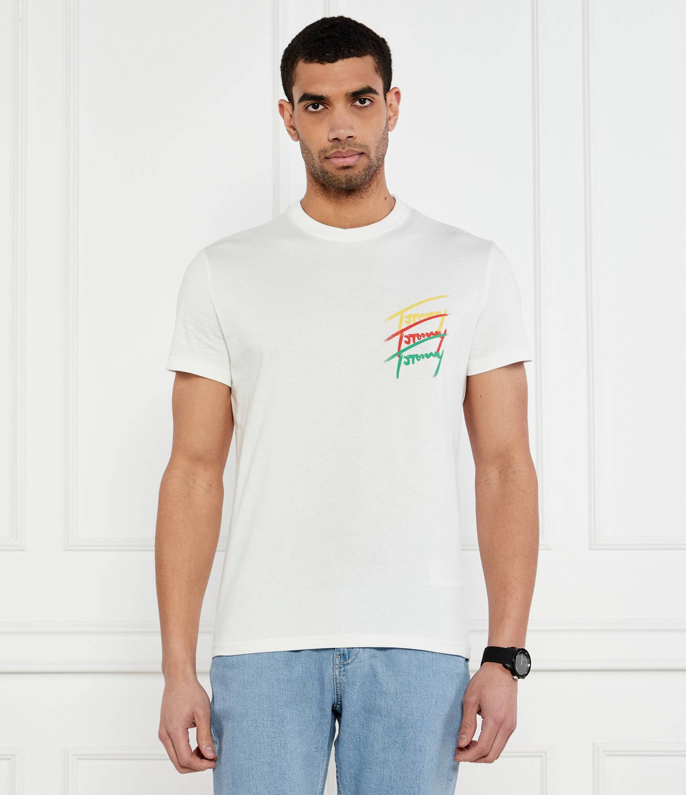 Футболка Tommy Jeans - белый(DM0DM20771)