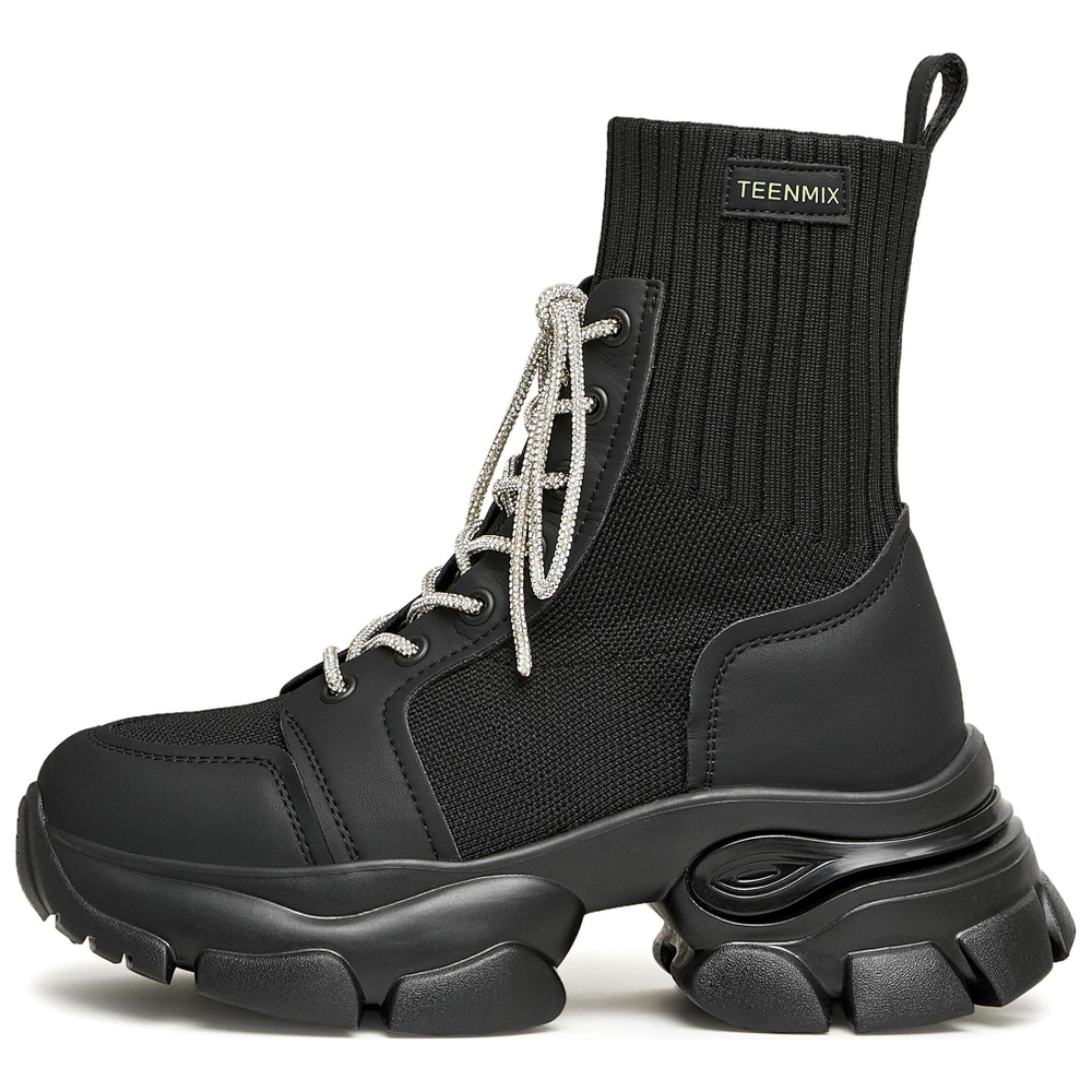 Teenmix Fabric Ankle Boots 6cm Women"s