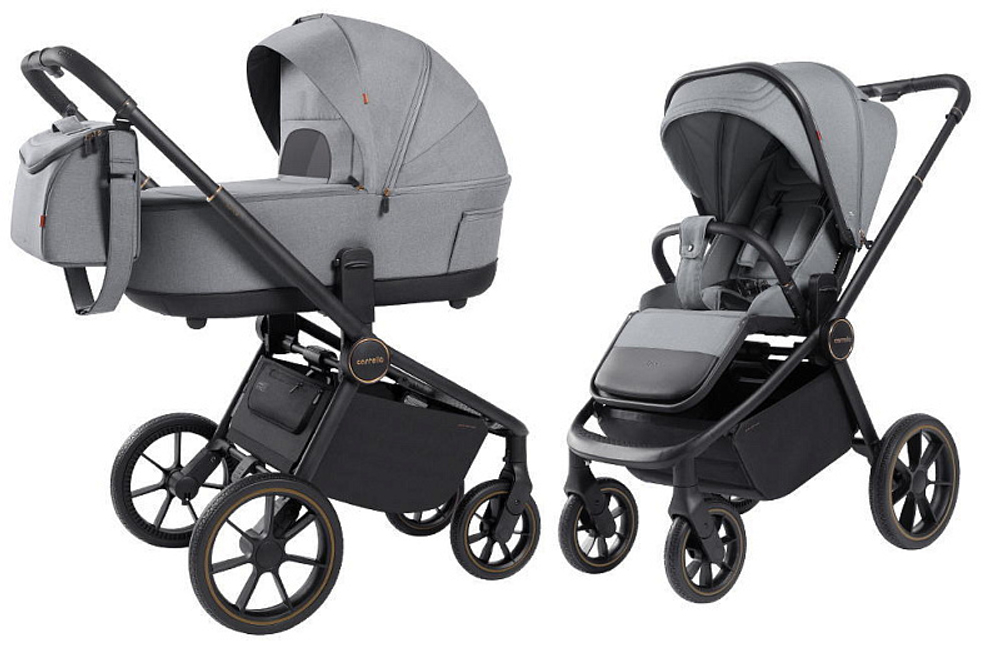 Коляска 3 в 1 Carrello Epica 2025 CRL-8511 Silver Grey