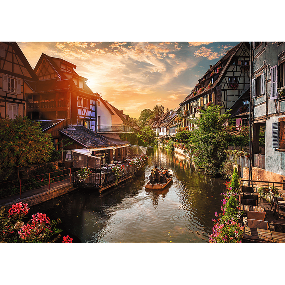 Puzzle Premium Plus Quality 1000 el. Photo Odyssey: Little Venice in Colmar, France